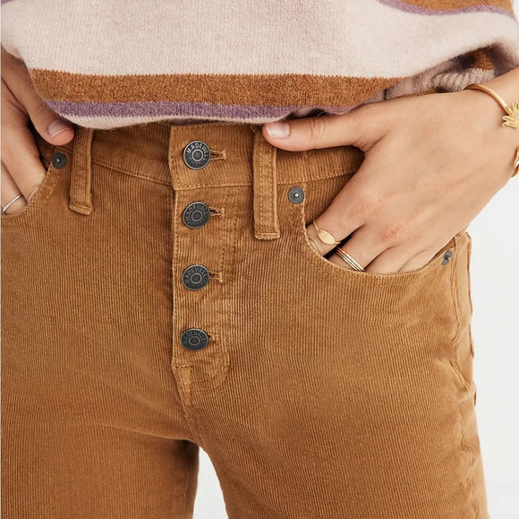 Madewell Cali‎ Demi-Boot Corduroy Jeans Women’s 23 - Picture 6 of 13